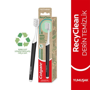 Colgate Recyclean Diş Fırçası Derin Temizlik Yumuşak